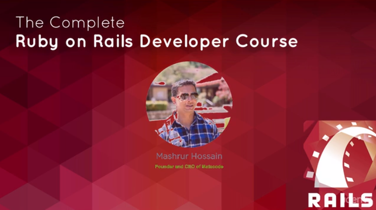 Udemy - Complete Ruby on Rails Developer Course