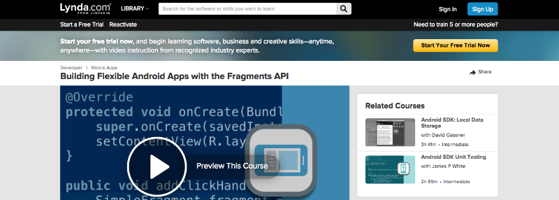 Building Flexible Android Apps with Fragments API