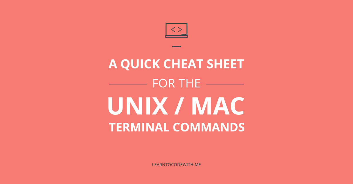 terminal commands for mac