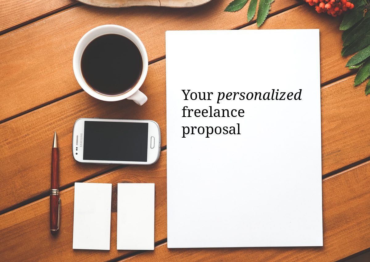 Your custom proposal