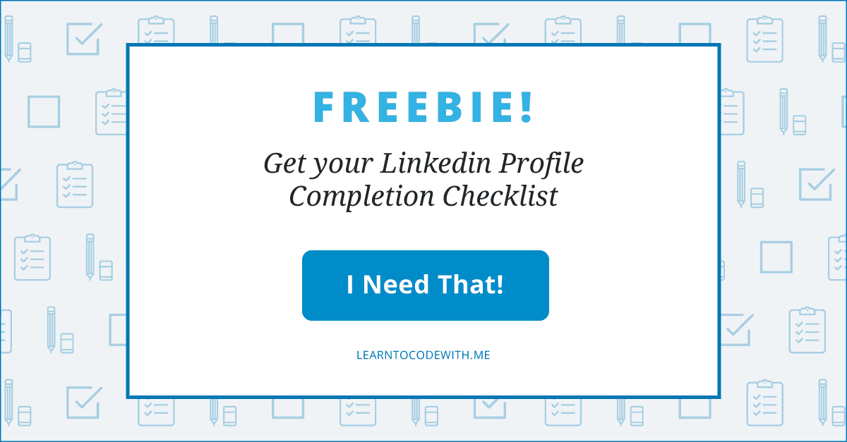 LinkedIn Profile Checklist