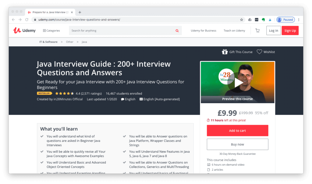 Java Interview Guide : 200+ Interview Questions and Answers 