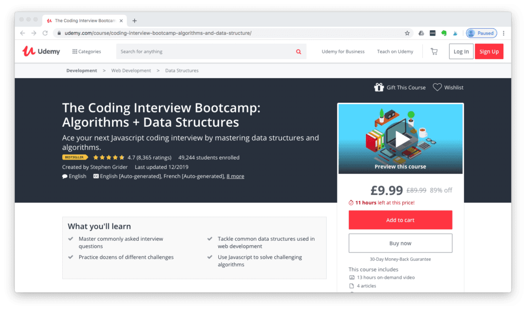 The Coding Interview Bootcamp