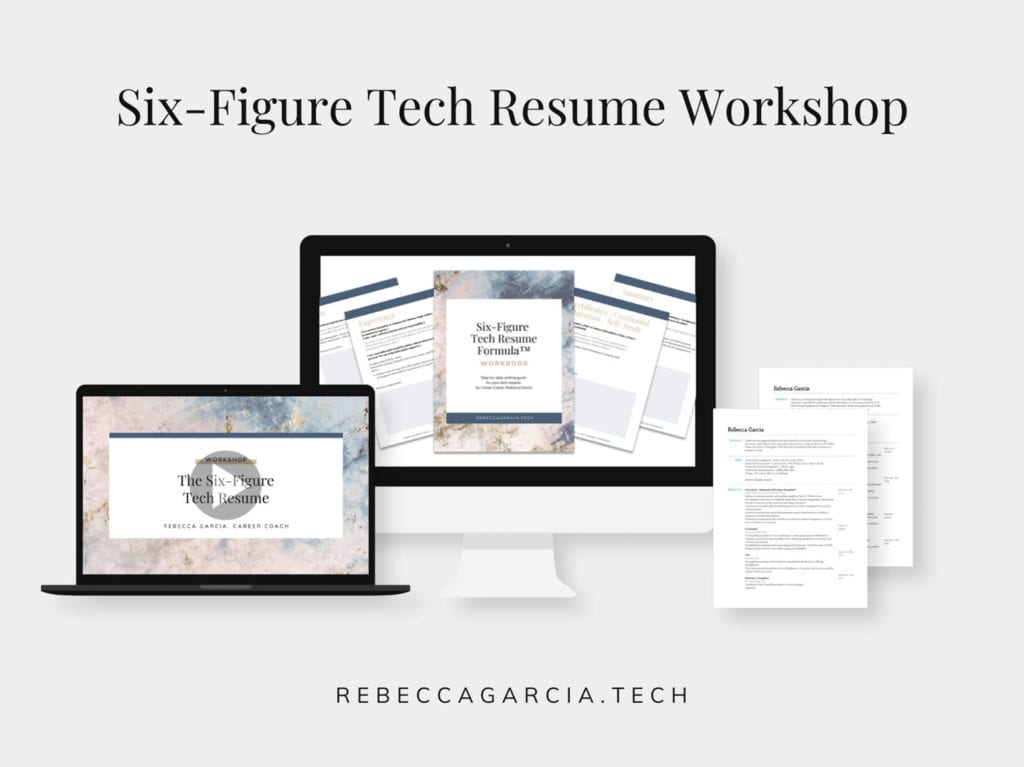 six-figure tech resume