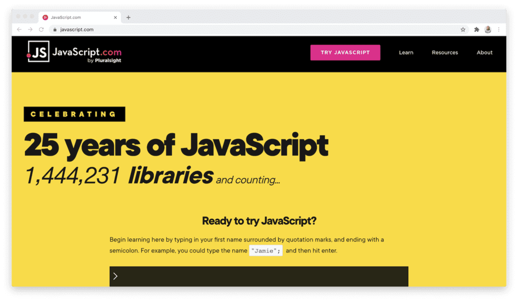 aprender en javascript.com