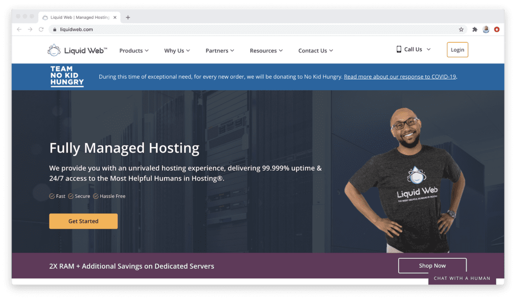 Liquid Web hosting