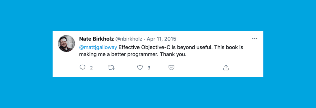 effective objective c tweet