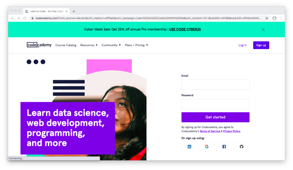 Codecademy Black Friday Sale