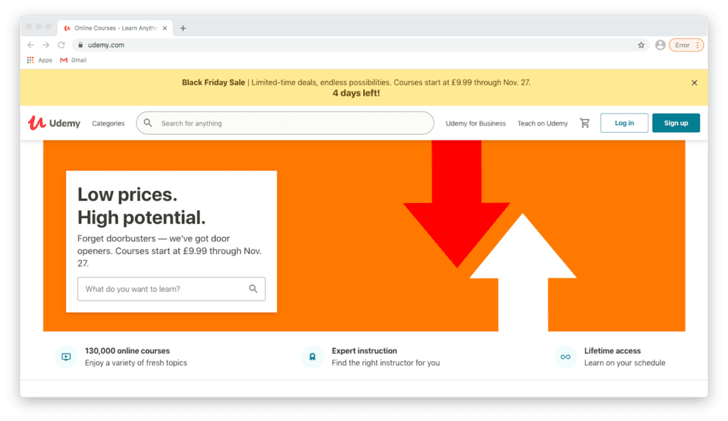 Udemy Black Friday Deals