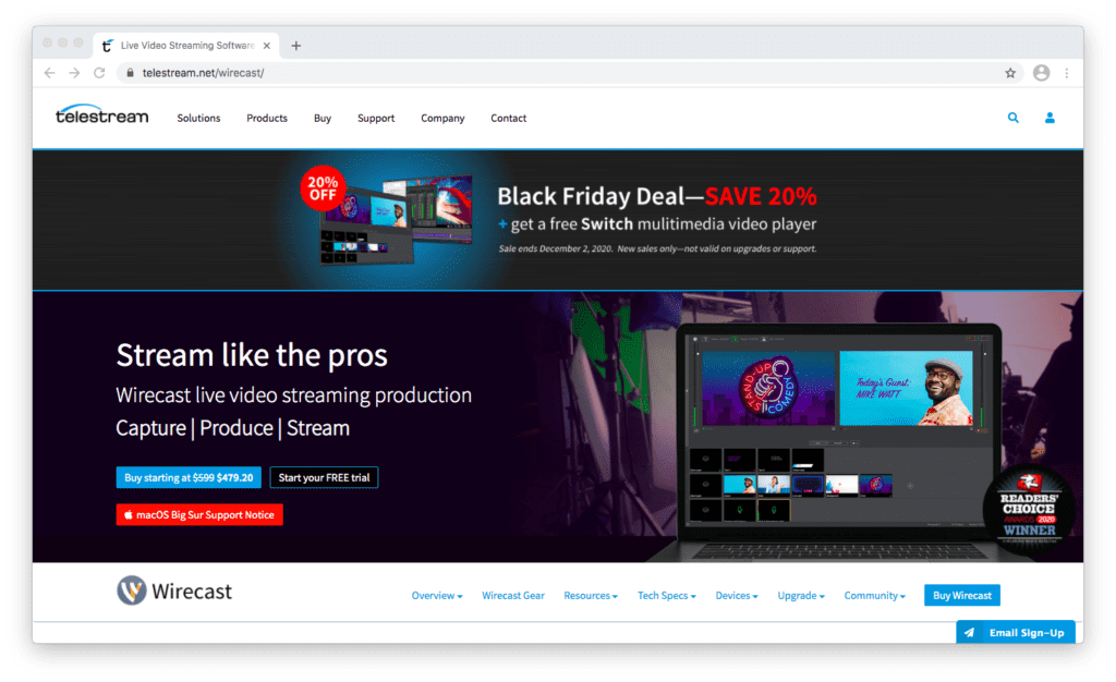 Wirecast Discount