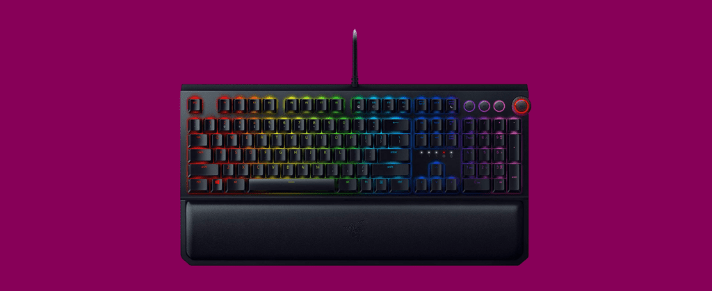 razer blackwidow elite ergonomic gaming keyboard