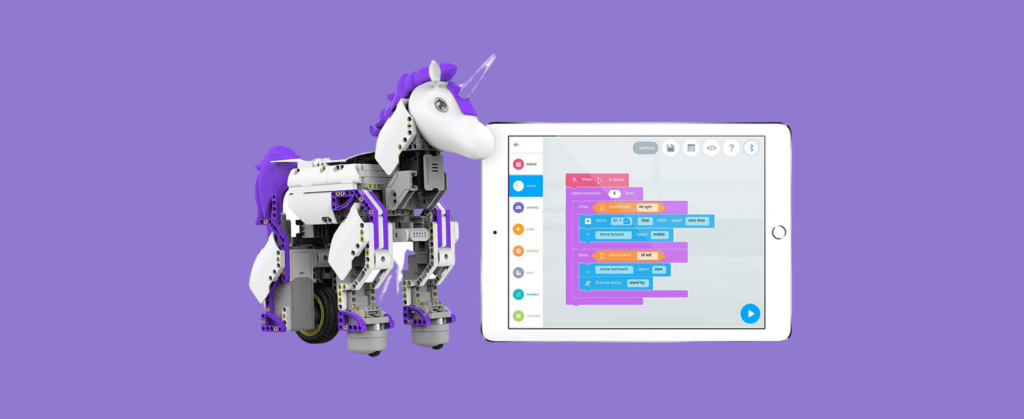 UBTECH MYTHICAL SERIES: UNICORNBOT KIT-APP-ENABLED 