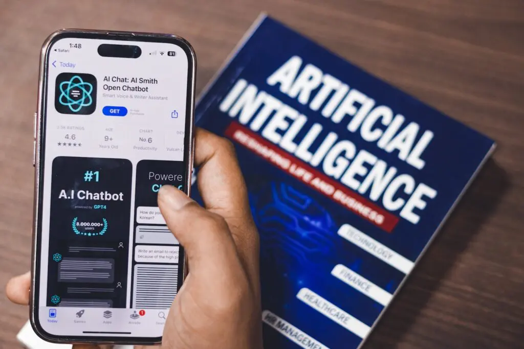 Artificial intelligence book and app